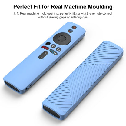 For Xiaomi 4K TV Stick Remote Control Liquid Silicone Protective Case(Translucent Matte) - Remote Control Covers by buy2fix | Online Shopping UK | buy2fix