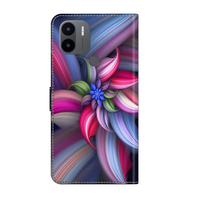 For Xiaomi Redmi A1+ / A2 / A2+ Crystal 3D Shockproof Protective Leather Phone Case(Colorful Flower) - Xiaomi Cases by buy2fix | Online Shopping UK | buy2fix
