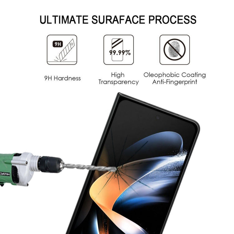 For Samsung Galaxy Z Fold5 Inner Screen Full Glue Full Cover Screen Protector Tempered Glass Film - Galaxy Z Fold5 5G Tempered Glass by buy2fix | Online Shopping UK | buy2fix