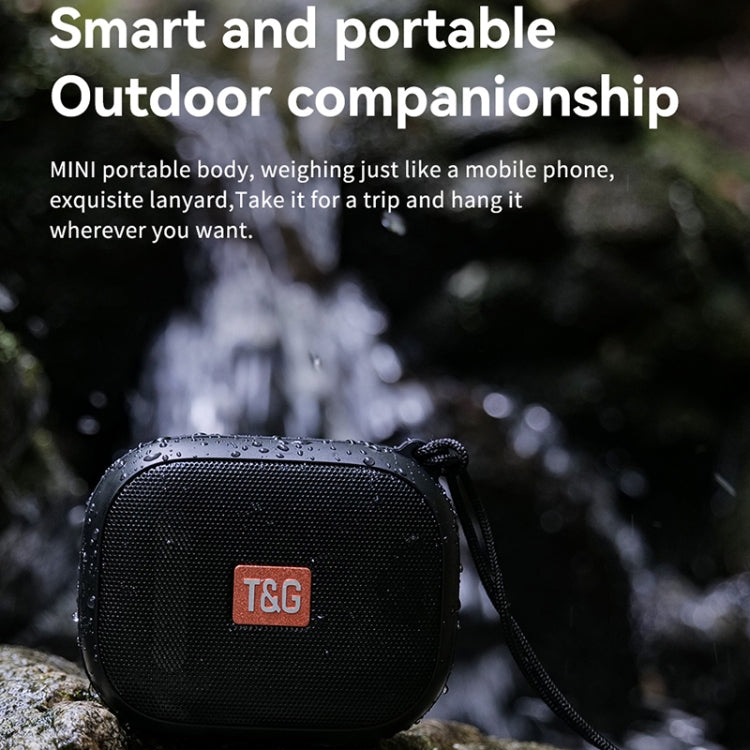 T&G TG-394 Outdoor TWS Wireless Bluetooth IPX7 Waterproof Speaker(Red) - Mini Speaker by T&G | Online Shopping UK | buy2fix