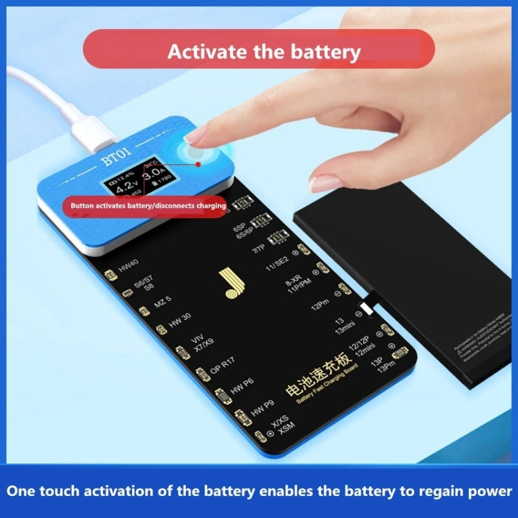 JCID BT01 Battery Fast Charging Board - Test Tools by JC | Online Shopping UK | buy2fix