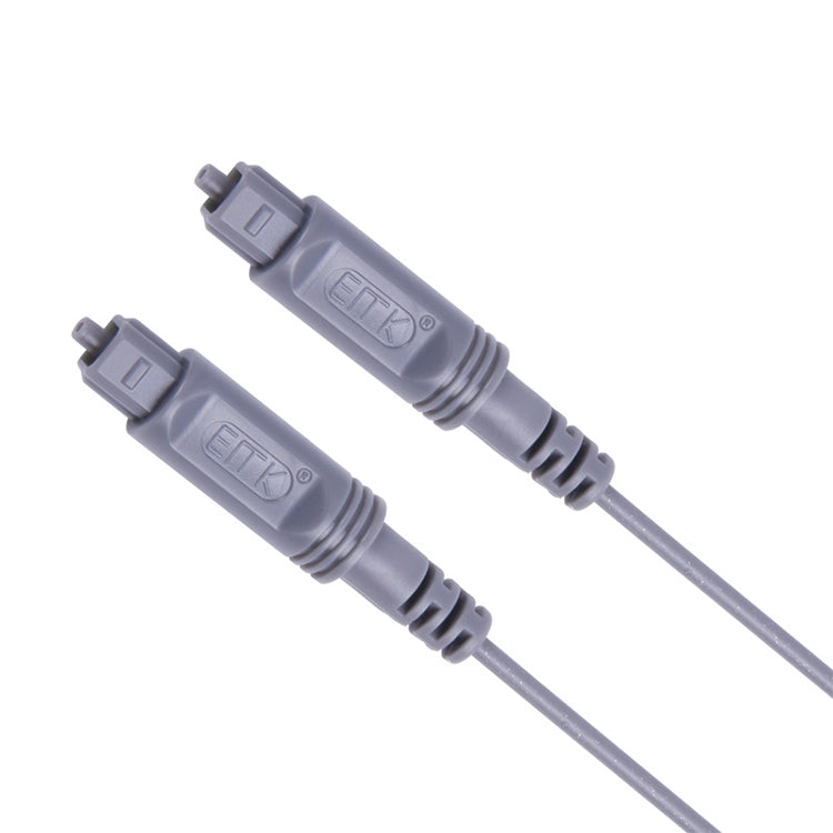 25m EMK OD2.2mm Digital Audio Optical Fiber Cable Plastic Speaker Balance Cable(Silver Grey) - Audio Optical Cables by EMK | Online Shopping UK | buy2fix