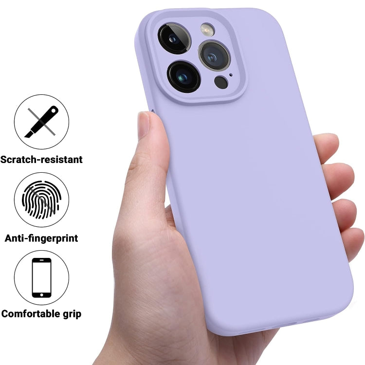 For iPhone 15 Plus LK MagSafe Magnetic Silicone Phone Case(Purple) - iPhone 15 Plus Cases by buy2fix | Online Shopping UK | buy2fix