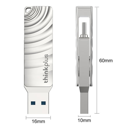 Lenovo Thinkplus MU232 USB 3.2 + USB-C / Type-C Dual Head Flash Drive, Memory:32GB - USB Flash Drives by Lenovo | Online Shopping UK | buy2fix