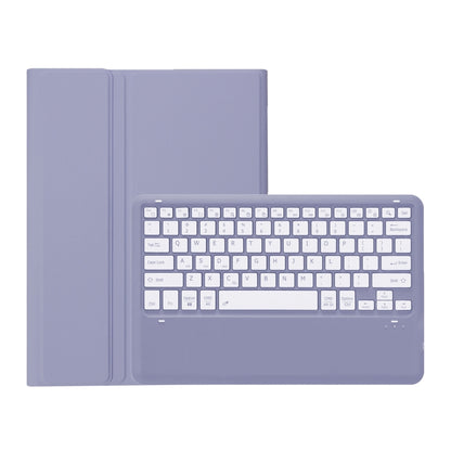 A810B For Samsung Galaxy Tab S9+ Pen Slot Detachable Bluetooth Keyboard Leather Tablet Case(Purple) - Samsung Keyboard by buy2fix | Online Shopping UK | buy2fix
