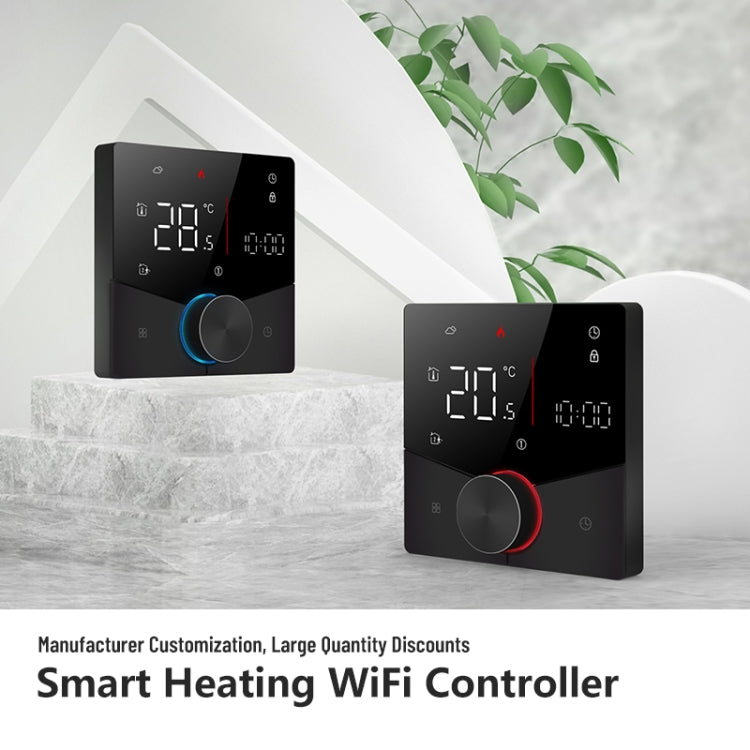 BHT-009GBLW Electric Heating WiFi Smart Home LED Thermostat(White) - Thermostat & Thermometer by buy2fix | Online Shopping UK | buy2fix