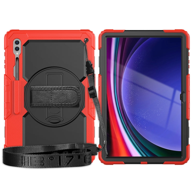 For Samsung Galaxy Tab S9 Ultra / S8 Ultra Silicone + PC Tablet Case(Red+Black) - Galaxy Tab S9 Ultra Cases by buy2fix | Online Shopping UK | buy2fix