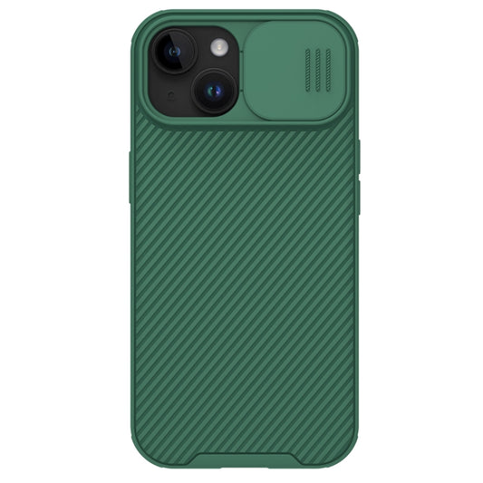 For iPhone 15 NILLKIN CamShield Pro PC Phone Case(Green) - iPhone 15 Cases by NILLKIN | Online Shopping UK | buy2fix