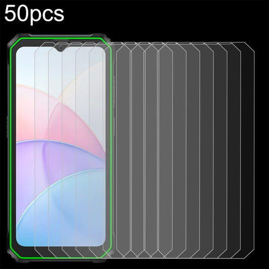 For Blackview BV6200 50pcs 0.26mm 9H 2.5D Tempered Glass Film - Others by buy2fix | Online Shopping UK | buy2fix