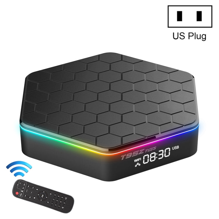 T95Z Plus 8K WiFi6 Android 12.0 Smart TV Box with Remote Control, 2GB+16GB, Allwinner H618 Quad-Core(US Plug) - Others by buy2fix | Online Shopping UK | buy2fix