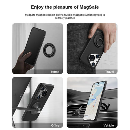 For Huawei Pura 70 Pro / 70 Pro+ NILLKIN Frosted Shield Pro Magnetic Magsafe Phone Case(Black) - Huawei Cases by NILLKIN | Online Shopping UK | buy2fix