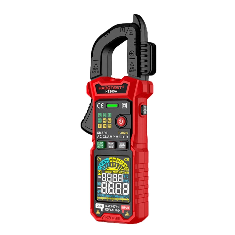 HABOTEST HT205A Multifunctional Intelligent Burn-proof Clamp Multimeter - Digital Multimeter by HABOTEST | Online Shopping UK | buy2fix