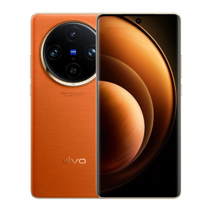 vivo X100 Pro, 16GB+256GB, Face ID / Fingerprint Identification, 6.78 inch Android 14 OriginOS 4 Dimensity 9300 Octa Core 3.25GHz, OTG, NFC, Network: 5G(Orange) - vivo by vivo | Online Shopping UK | buy2fix