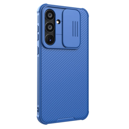 For Samsung Galaxy A55 NILLKIN Black Mirror Pro Series Camshield PC Phone Case(Blue) - Galaxy Phone Cases by NILLKIN | Online Shopping UK | buy2fix