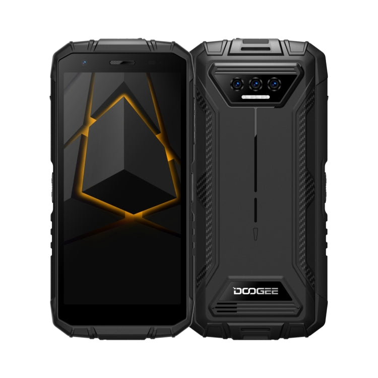 DOOGEE S41 Plus, 4GB+128GB, Side Fingerprint, 5.5 inch Android 13 Spreadtrum T606 Octa Core 1.6GHz, Network: 4G, OTG, NFC, Support Google Pay(Black) - DOOGEE by DOOGEE | Online Shopping UK | buy2fix