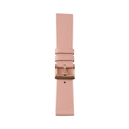 For Samsung Galaxy Watch 3 41mm TPU + Leather Watch Band(Pink) - Watch Bands by buy2fix | Online Shopping UK | buy2fix