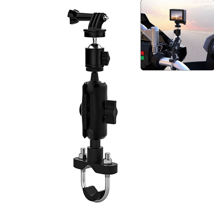 CS-1134A1 Motorcycle Bike Action Camera Recorder Mobile Phone Fixing Bracket Holder, Handlebar Version - Holder by buy2fix | Online Shopping UK | buy2fix