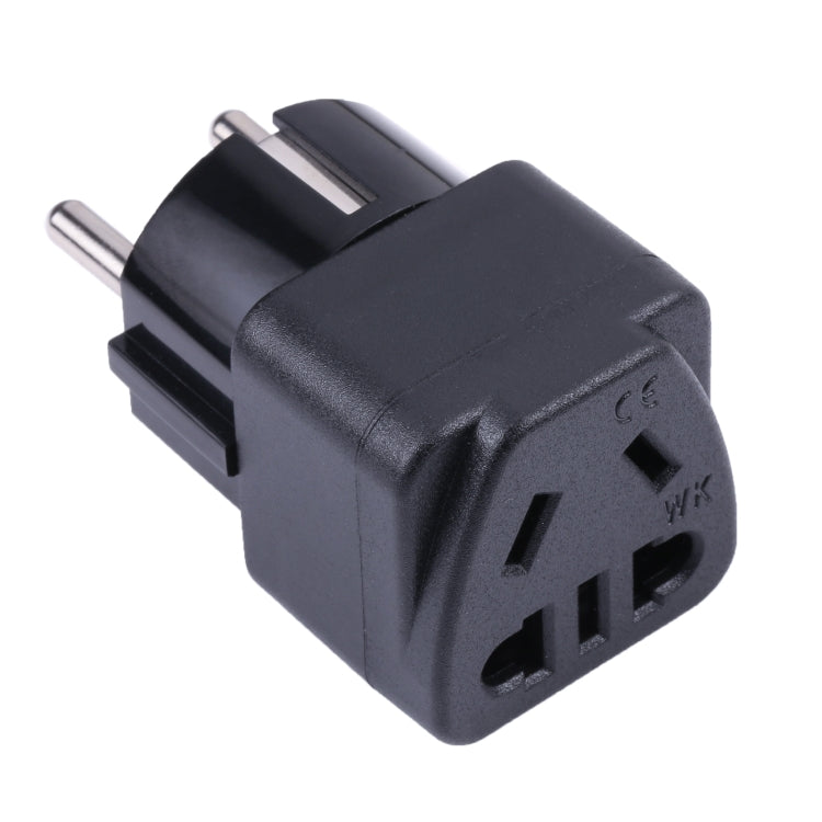 Portable Universal Five-hole WK to EU Plug Socket Power Adapter - Consumer Electronics by buy2fix | Online Shopping UK | buy2fix