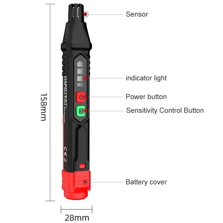 HABOTEST HT59 Combustible Gas Detector - Gas Monitor by HABOTEST | Online Shopping UK | buy2fix