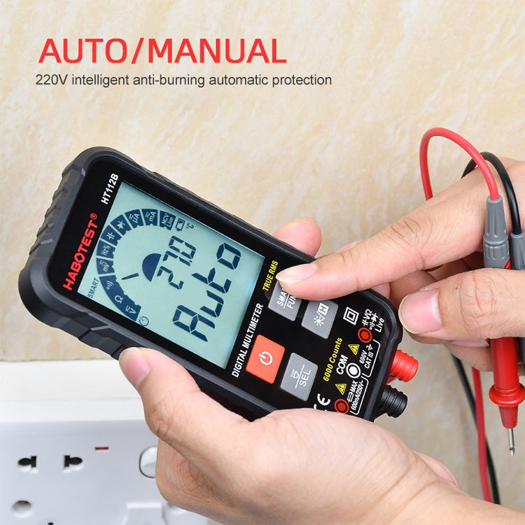 HABOTEST HT112B Mini Digital Display High-precision Multimeter - Digital Multimeter by HABOTEST | Online Shopping UK | buy2fix