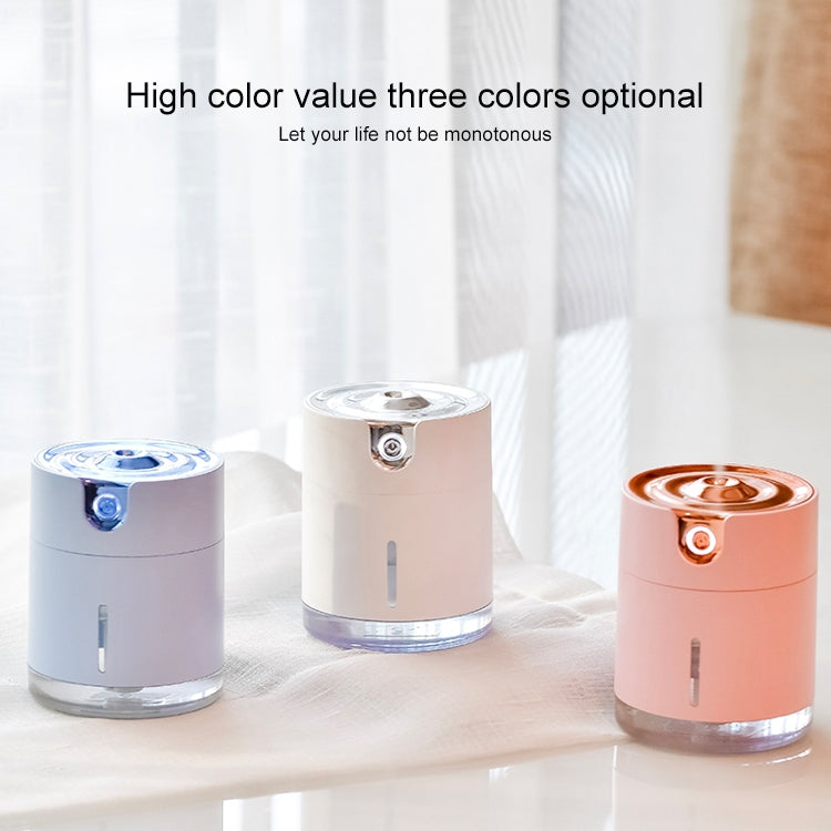 WT-H16 USB Charging Water Pattern Atomizing Humidifier with Colorful Night Lights, Water Tank Capacity: 300mL (Pink) - Home & Garden by buy2fix | Online Shopping UK | buy2fix