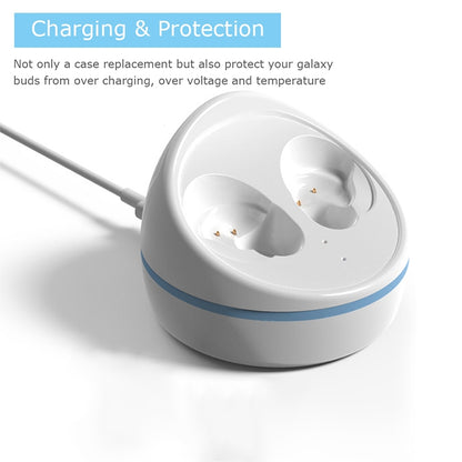 For Galaxy Buds Wireless Bluetooth Earphone Charging Base (White) - Apple Accessories by buy2fix | Online Shopping UK | buy2fix