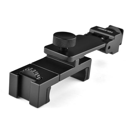 YELANGU PC10 360 Degree Rotating Horizontal Vertical Shooting Phone Clamp Holder Bracket (Black) - Desktop Holder by YELANGU | Online Shopping UK | buy2fix