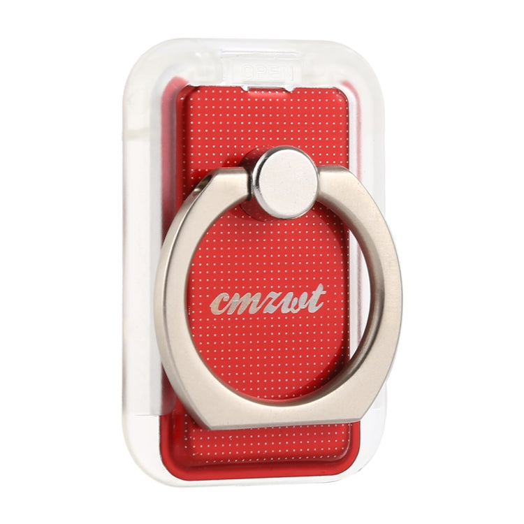 CPS-013 360 Degrees Rotate Freely Removable Magnetic Ring Stand Phone Holder, Support Wireless Charging(Red) - Ring Holder by buy2fix | Online Shopping UK | buy2fix