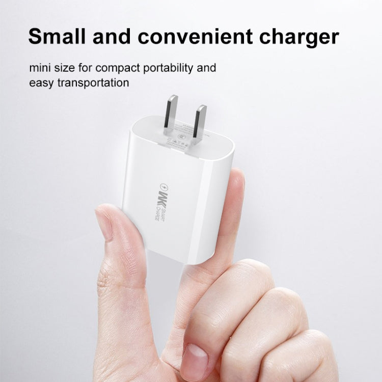 WK WP-U69a 2.0A Speed Mini USB Charger + USB to Type-C / USB-C Data Cable, Plug Type: US Plug - USB Charger by WK | Online Shopping UK | buy2fix