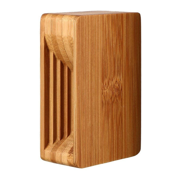 HQ-J101 Universal Bamboo Phone Desktop Stand Holder for Smart Phones within 5.5 inches - Desktop Holder by buy2fix | Online Shopping UK | buy2fix