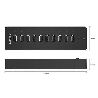 ORICO P10-U2-V1 10 USB 2.0 Ports HUB - Computer & Networking by ORICO | Online Shopping UK | buy2fix