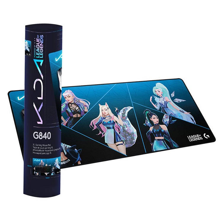 Logitech G840 KDA Gaming Keyboard Mouse Pad Table Mat, Size: 900x400x3mm - Mouse Pads by Logitech | Online Shopping UK | buy2fix