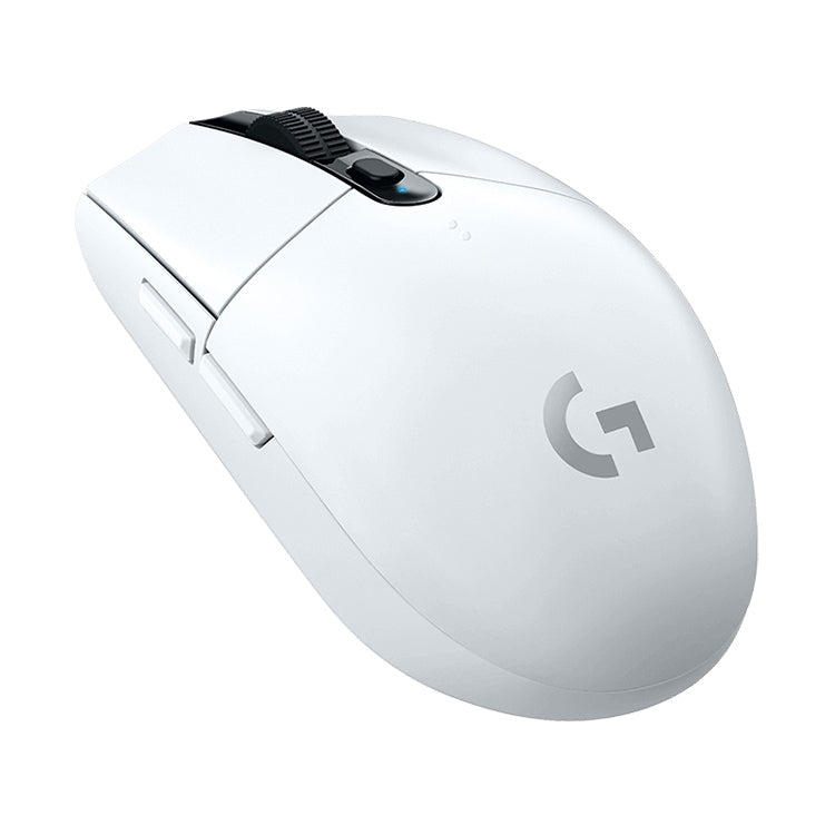 Logitech G304 LIGHTSPEED 12000 DPI 6 Programmable Buttons HERO Sensor Wireless Gaming Mouse (White) - Wireless Mice by Logitech | Online Shopping UK | buy2fix