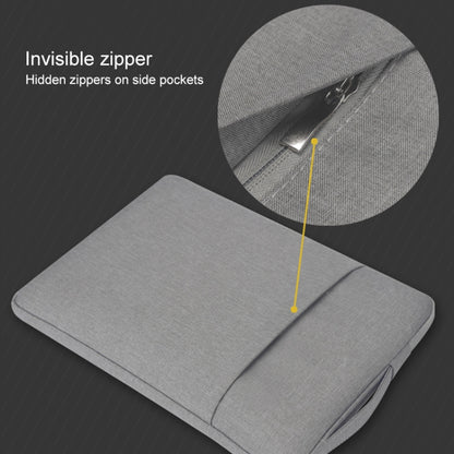 POFOKO C210 12.5-13 inch Denim Business Laptop Liner Bag(Black) - Other by POFOKO | Online Shopping UK | buy2fix