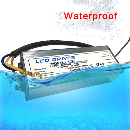 60W LED Driver Adapter AC 85-265V to DC 24-38V IP65 Waterproof - LED Light by buy2fix | Online Shopping UK | buy2fix