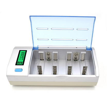 AC 100-240V 4 Slot Battery Charger for AA & AAA & C / D Size Battery, with LCD Display, AU Plug - Charger & Converter by buy2fix | Online Shopping UK | buy2fix