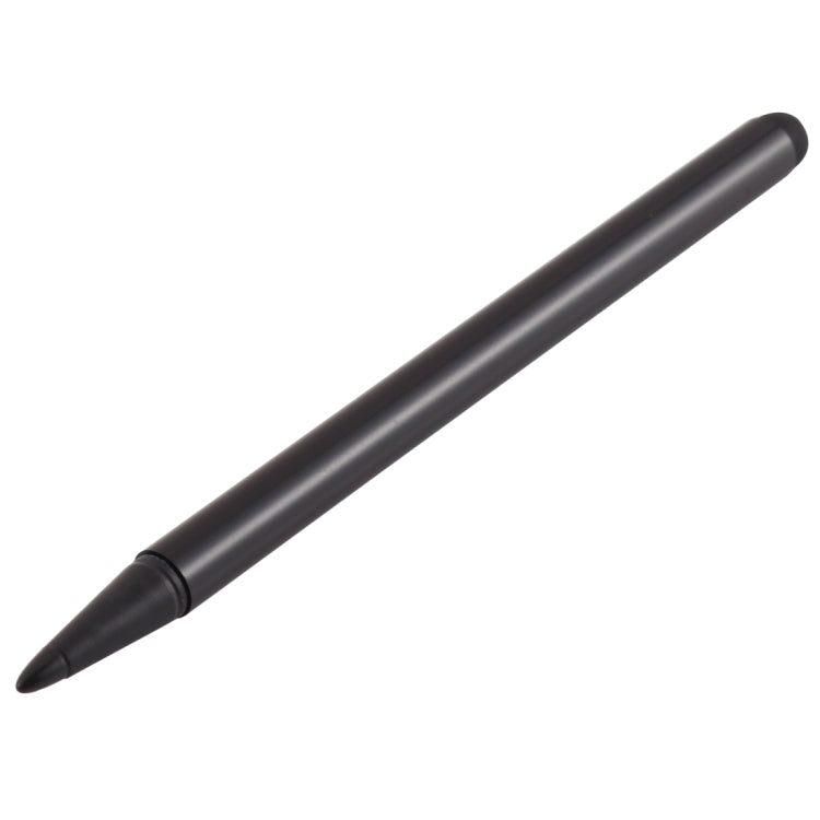 Resistive Capacitive Touch Screen Precision Touch Double Tip Stylus Pen(Black) - Stylus Pen by buy2fix | Online Shopping UK | buy2fix