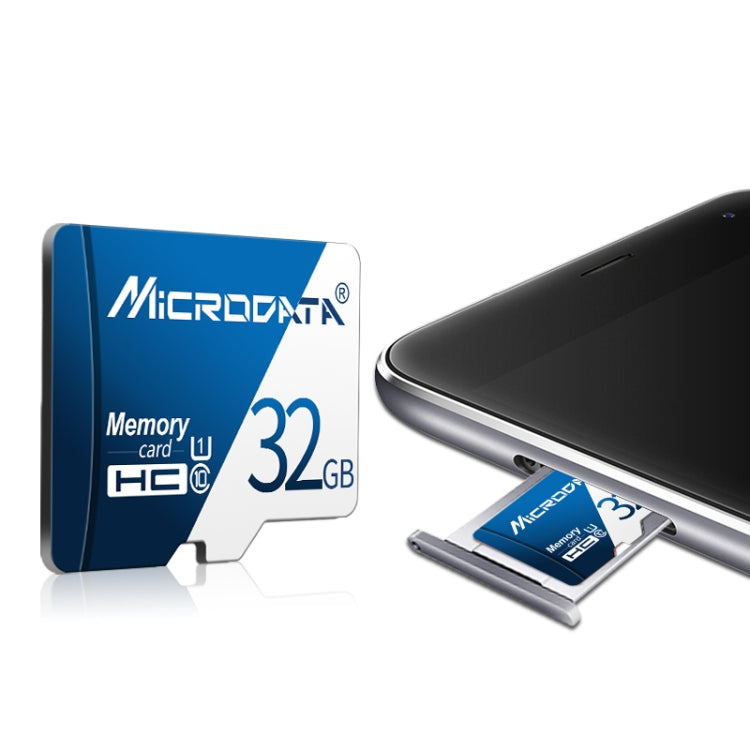 MICRODATA 128GB U3 Blue and White TF(Micro SD) Memory Card - Micro SD Card by MiCRODATA | Online Shopping UK | buy2fix