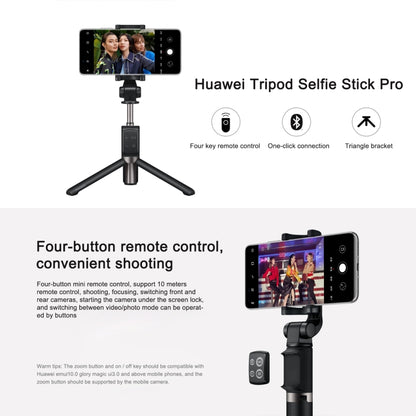 Original Huawei Wireless Bluetooth Tripod Self Timer Selfie Stick (White) - Selfie Sticks by Huawei | Online Shopping UK | buy2fix