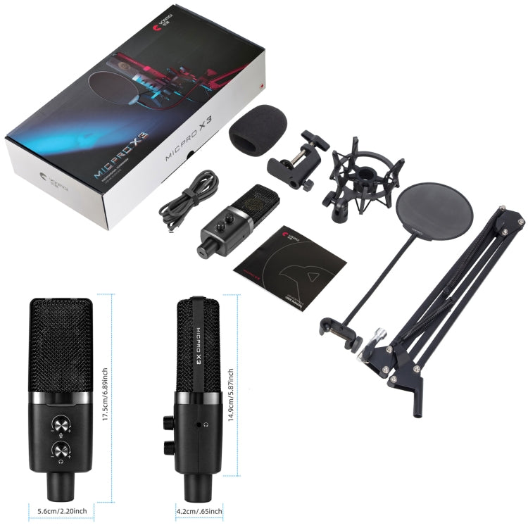 Yanmai X3 USB Recording Microphone Kit - Consumer Electronics by Yanmai | Online Shopping UK | buy2fix