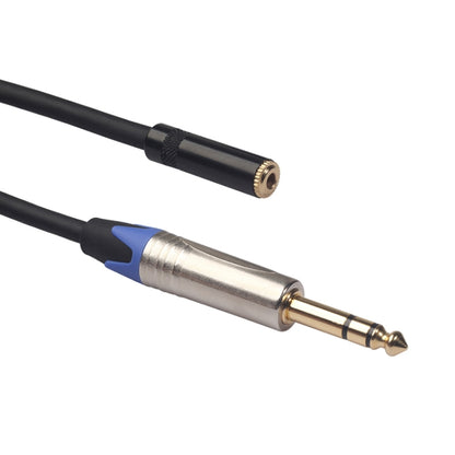 TC203NF03 6.35mm Male to 3.5mm Female Audio Cable, Length: 0.3m - Consumer Electronics by buy2fix | Online Shopping UK | buy2fix