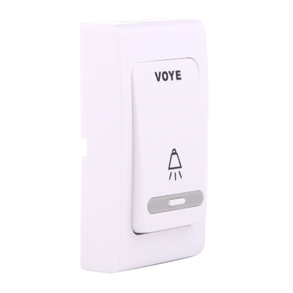 VOYE V004B2 Wireless Smart Music Home Doorbell with Dual Receiver, Remote Control Distance: 120m (Open Air) - Security by VOYE | Online Shopping UK | buy2fix