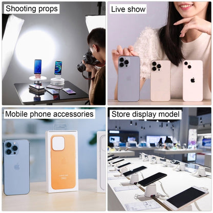 For iPhone 13 Pro Color Screen Non-Working Fake Dummy Display Model(Silver) - Mobile Accessories by buy2fix | Online Shopping UK | buy2fix
