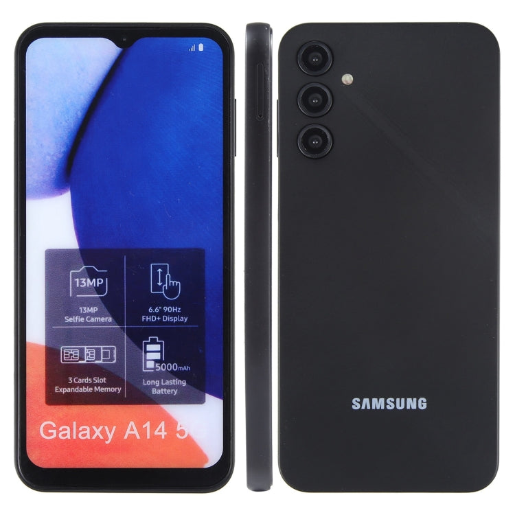 For Samsung Galaxy A14 5G Color Screen Non-Working Fake Dummy Display Model(Black) - For Galaxy by buy2fix | Online Shopping UK | buy2fix
