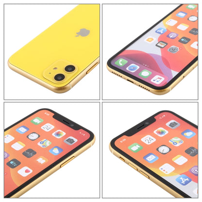 For iPhone 11 Color Screen Non-Working Fake Dummy Display Model (Yellow) - For iPhone & iPad by buy2fix | Online Shopping UK | buy2fix