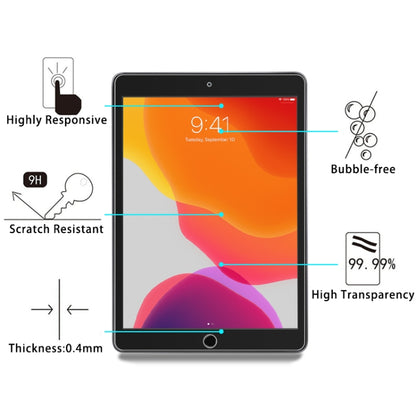 For iPad 10.2 2021 / 2020 / 2019 9H 2.5D Tempered Glass Film - Apple Accessories by ENKAY | Online Shopping UK | buy2fix