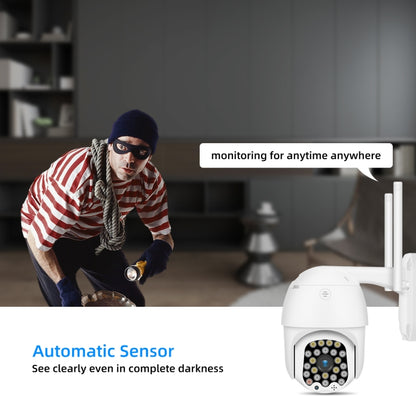 QX18 1080P HD WiFi IP Camera, Support Night Vision & Motion Detection & Two Way Audio & TF Card, EU Plug - Security by buy2fix | Online Shopping UK | buy2fix