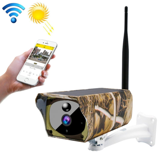 VESAFE VS-Y4 Maple Leaf Pattern 1080P HD Battery Solar WiFi IP Camera, Support PIR Motion Detection & Infrared Night Vision & TF Card(64GB Max) - Security by buy2fix | Online Shopping UK | buy2fix