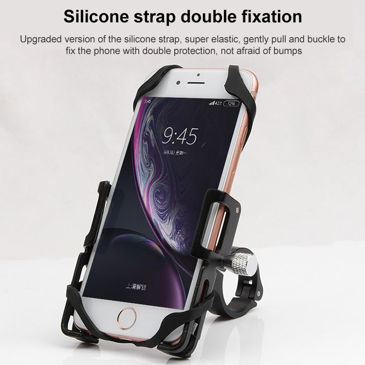 GUB P10 Aluminum Bike Phone Holder(Titanium Color) - Outdoor & Sports by GUB | Online Shopping UK | buy2fix