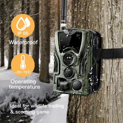 HC801G 3G WCDMA Waterproof IP66 IR Night Vision Security Hunting Trail Camera, 120 Degree PIR Angle - Hunting Cameras by buy2fix | Online Shopping UK | buy2fix